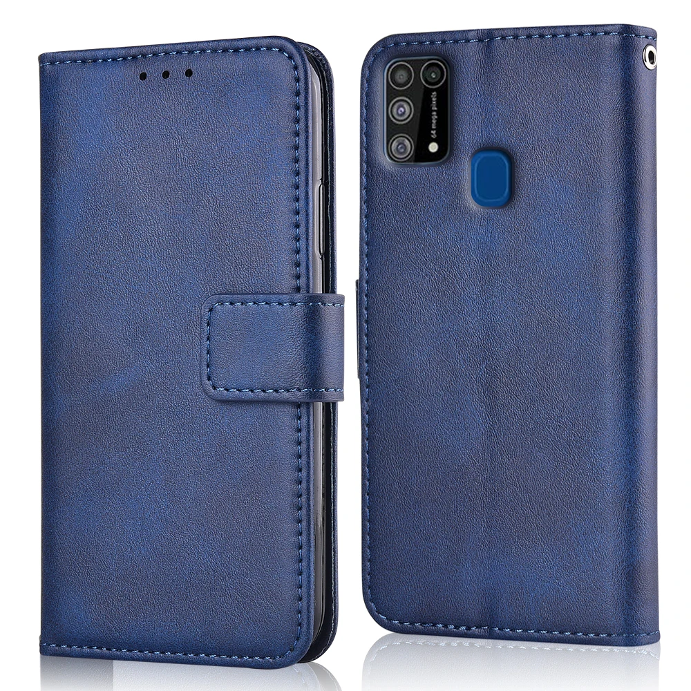Кожаный флип чехол для Samsung Galaxy M31 M 31 2020 M21 21 накладка|Чехлы-портмоне| |