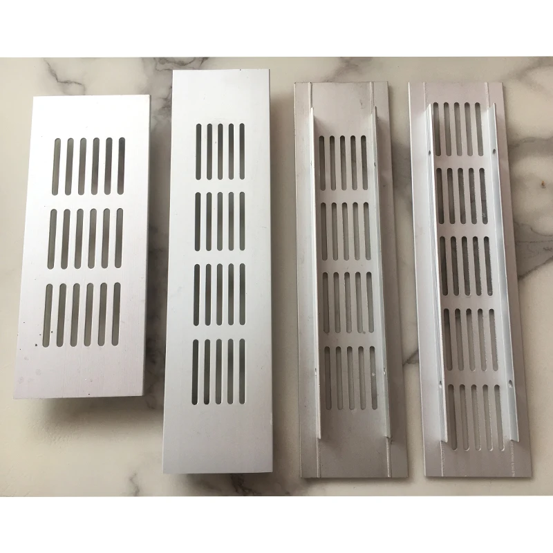 

Plastic Rectangular Air Vent Grille Cover Wardrobe Cabinet Mesh Hole Ventilation Grill Vent Cover