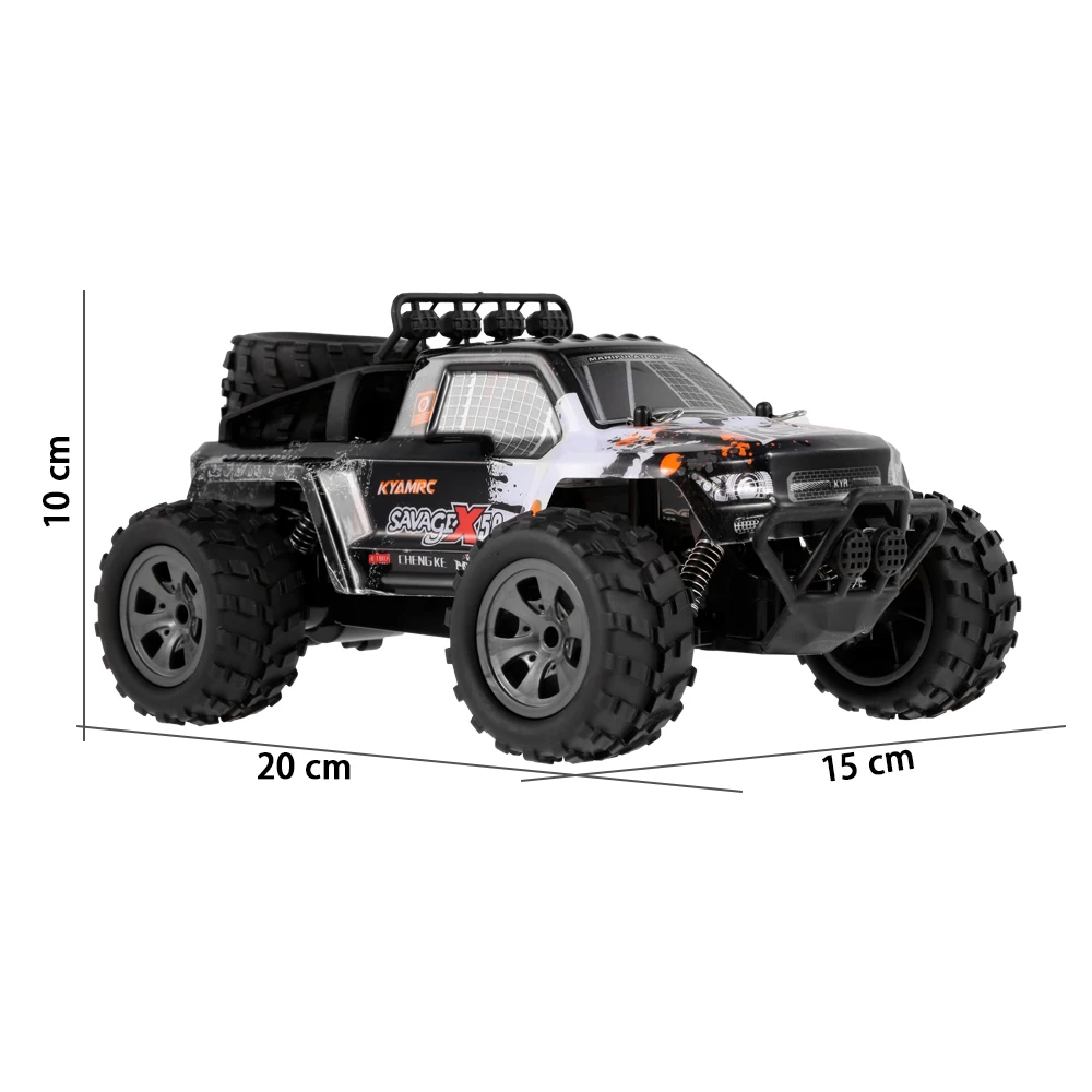 KY-1886A 2,4 GHz 1/18 2WD большое колесо RC автомобиль внедорожный Багги Пикап для детей начинающих