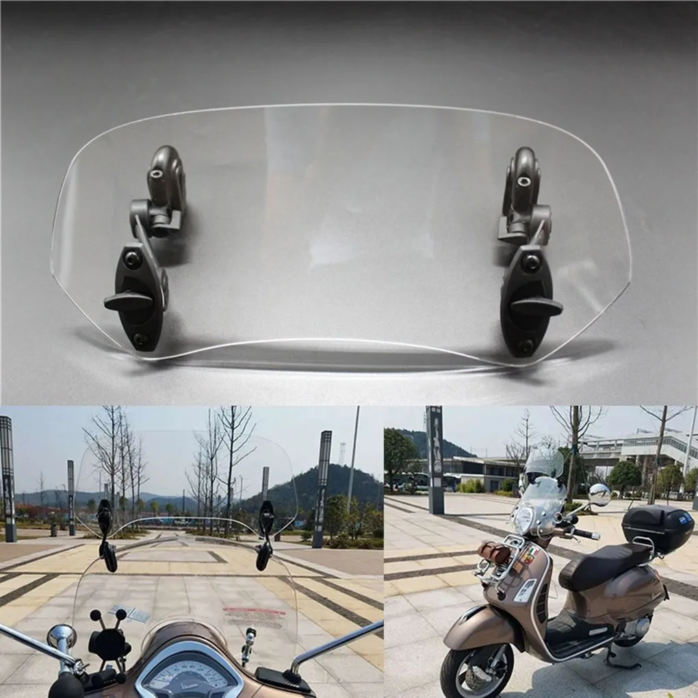 

Replacement For Yamaha Kawasaki Honda Motorcycle Wind Screen Plastic Transparent Windshield