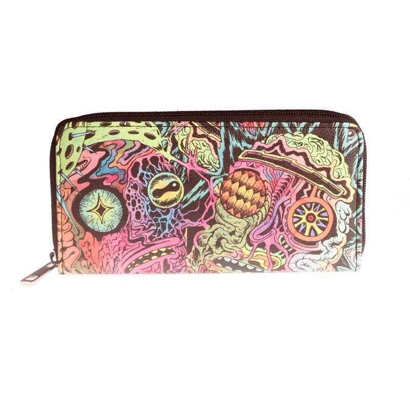 

Кошелек женский, на молнии, держатель для карт, 5061