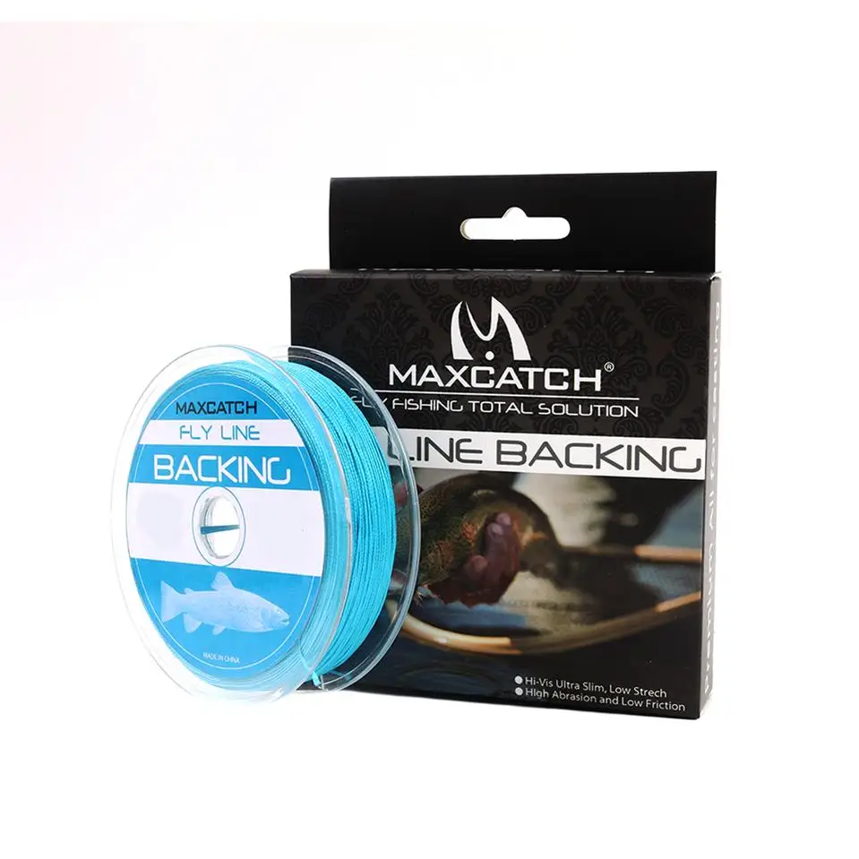 Blue Maximumcatch 20/30LB Плетеный опорная линия 50/100/300 ярд разноцветные Цвет Fly леска - Цвет: Blue
