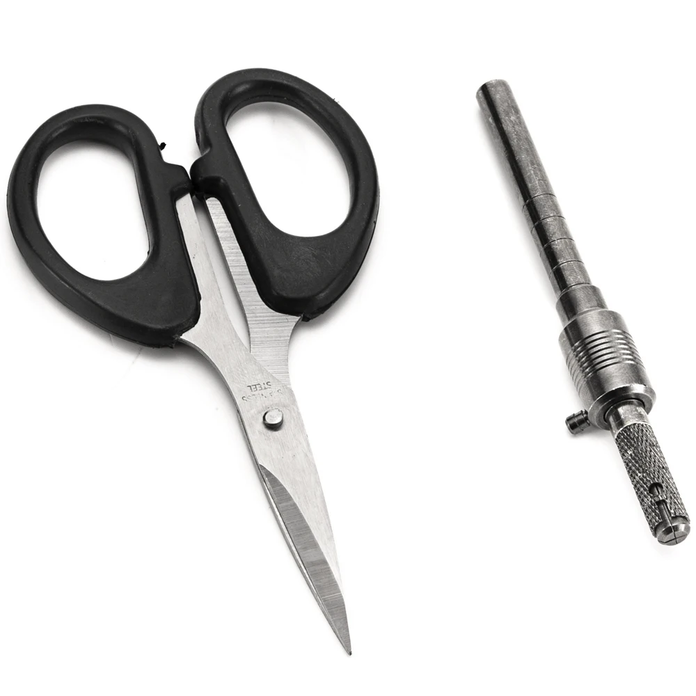 

Fishing Quick Knot Tool kit Metal Hair Rig Hook Tying Tool Fishing Line Cutter Clipper Nipper Fishing Tackle Braid Pesca