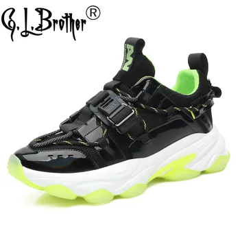 

Dames Sneakers Genuine Leather Mesh Scarpe Donna Sneakers Autumn Winter Sneakers Femme Fashion Womens Vulcanize Shoes 2020