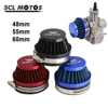 SCL MOTOS 50mm 60mm Universal Motorcycle Air Filter Intake Mushroom Head Air Cleaner For Off-road ATV Quad Dirt Pit Bike ► Photo 1/6