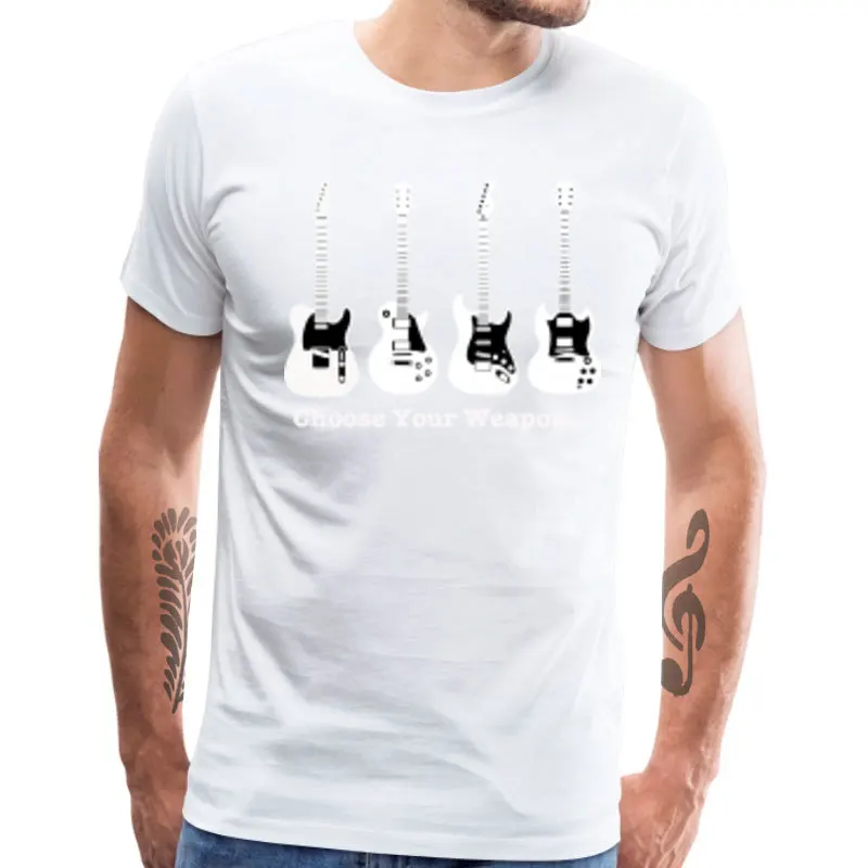 Choose_your_weapon_artwork-negru__2851 Short Sleeve T Shirt ostern Day Crew Neck 100% Cotton Men T Shirt Funny Tee-Shirt Special Choose_your_weapon_artwork-negru__2851 white