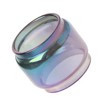 

Rainbow Transparent Glass Tube Fatboy Glass Tank for Valyrian II 2 TPD Tank