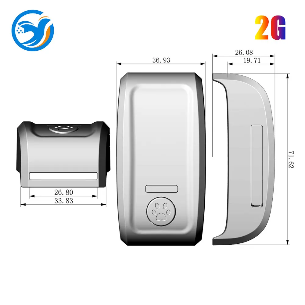 Dog gps для собак realtime tracking TKSTAR TK909 Geo-fence mini gps tracker dog Collar GPS auto free tracking bracelet locator