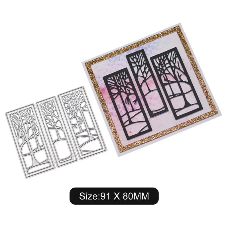 Forest Cutting Dies Metal Stencil DIY Scrapbooking Album Paper Card Embossing