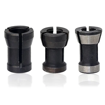 

3pcs 6mm/6.35mm/8mm HSS Woodworking Router Bit Engraving Machine Woodworking Milling Cutter Collet Chuck Tools
