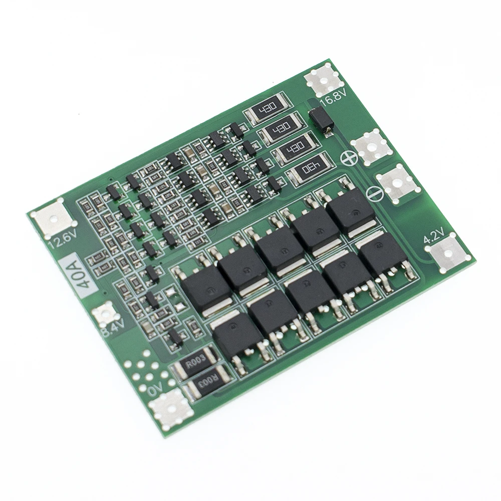 10 шт. 4S 40A литий ионная литиевая батарея 18650 зарядное устройство PCB BMS Защитная