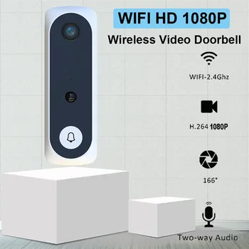 

2020 Door Bell Wifi Smart Doorbell Intercom Video Camera Wireless 2 Way Talk Waterproof 1080p Дверной Звонок Dropshipping