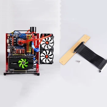 

Extension cable module PC Frame Test Bench PCI-E cable Computer case shelf