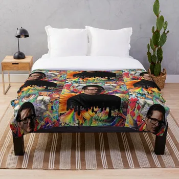 

Zak Bagans Throw Blanket Soft Sherpa Blanket Bed Sheet Single Knee Blanket Office Nap Blanket