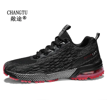 

men shoes luxury brand Fashion Men Casual Shoes Air cushion Walking sneakers Lightweight Lace-up Male plus size running Footwear