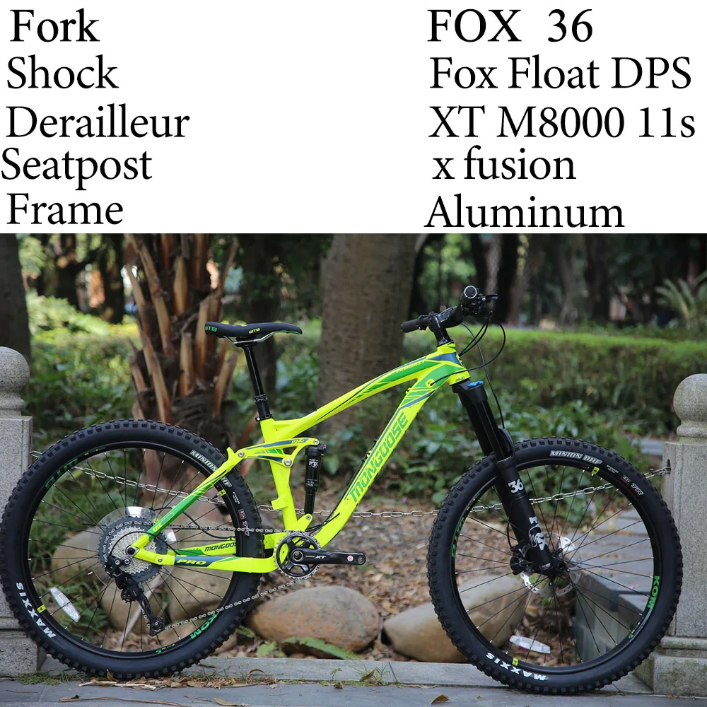 Оригинальный 27 5 AM enduro FR Размер s/M FOX 36 мм вилка поплавок EVOL M8000 11 скорость XT полный
