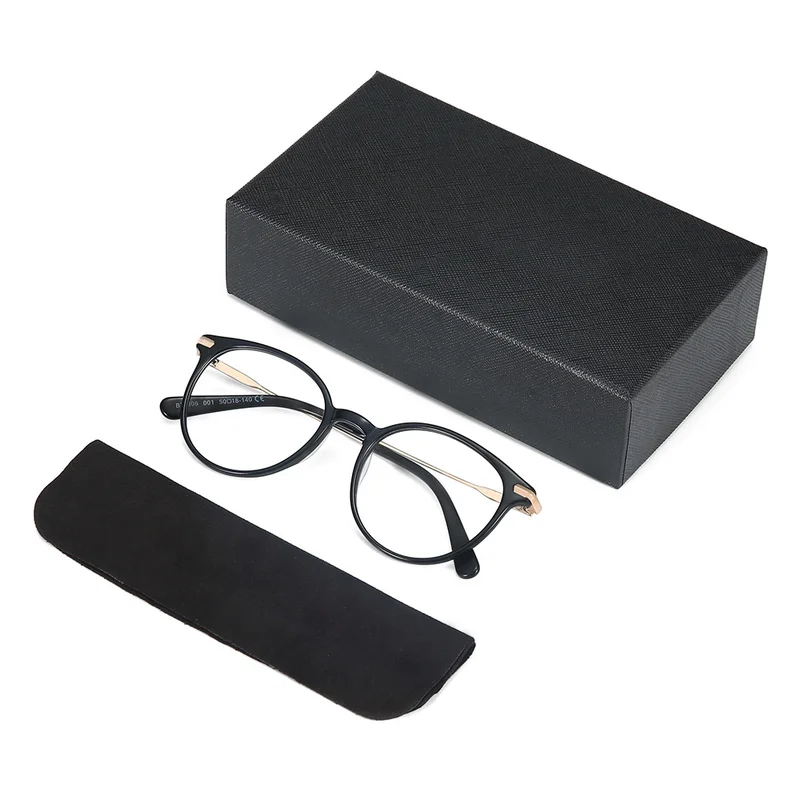 ZENOTTIC-gafas graduadas redondas Retro para mujer, lentes fotocromáticas para miopía, hipermetropía, montura antirayos azules - Imagen 6