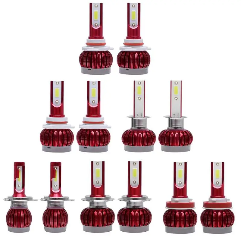 

1 Pair LED Car Auto Headlight Bulbs 48W 12000LM 6000K DOB Headlamp Bulbs New Arrival