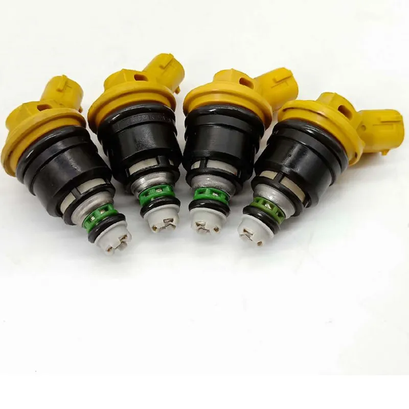 4pcs Fuel Injector 16600aa170 Fits For Subaru Turbo Sti Legacy Outback