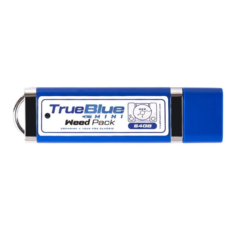 True Blue Mini-Weed Pack 101 игр 2-плеер(64 ГБ) Plug And Play плагин для playstation Classic