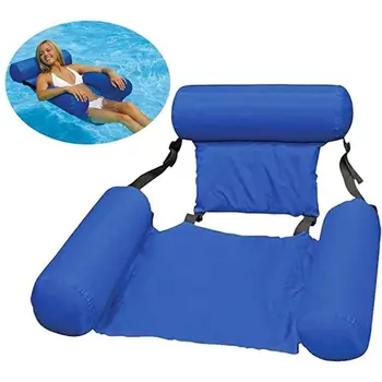 

Hammock Inflatable Pool Float Multi-Purpose Summer Swimming Pools Water Chair Portable Sports Lounger High Quality and Brand New