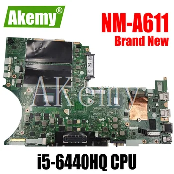 

Akemy NM-A611 Motherboard For Lenovo ThinkPad T460P laptop Mainboard with i5-6440HQ 01AV855 01YR831 01AV858 01HX066 01YR833