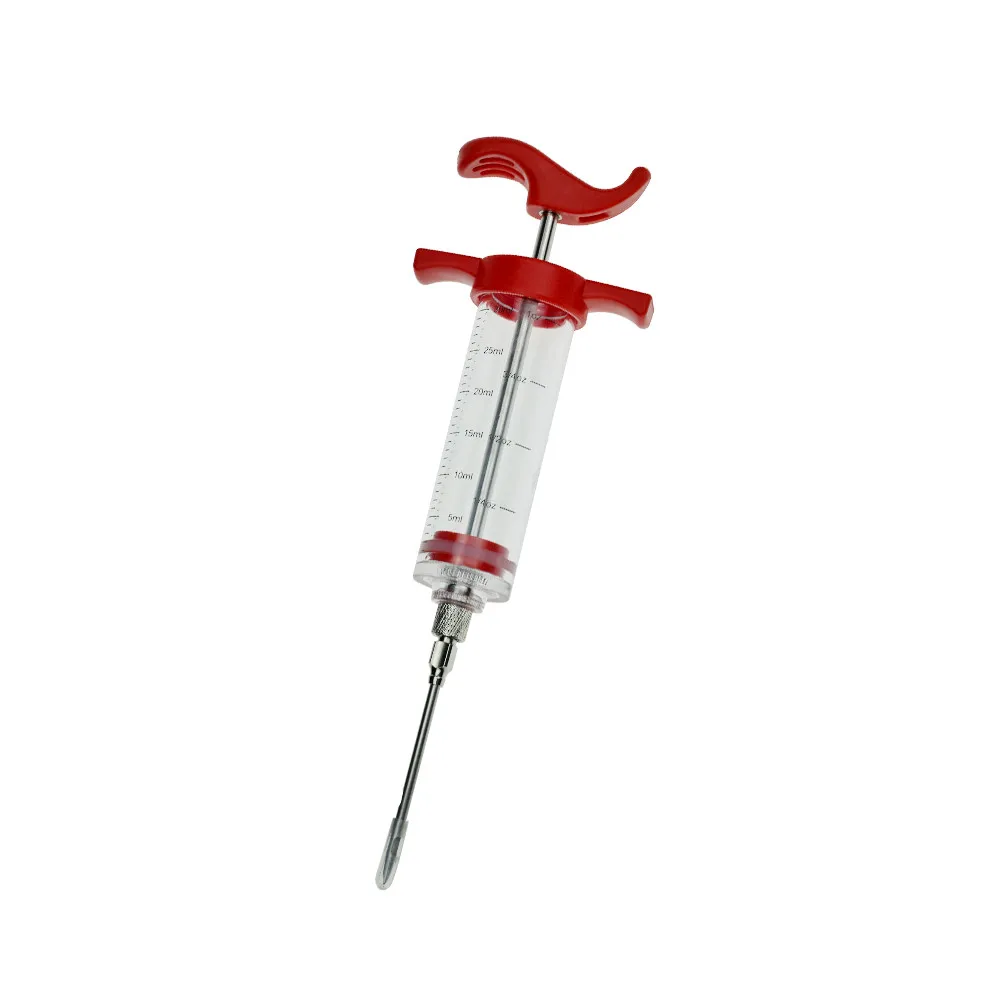BBQ Meat Syringe Marinade Injector Turkey Chicken Flavor Syringe Kitchen Cooking Syinge Accessories meat injector syringe