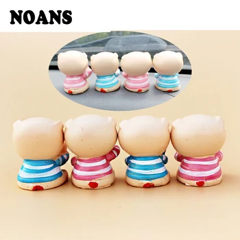 

NOANS Car-styling Resin Love Pig Cute Cartoon Accessories For Opel corsa d zafira b Suzuki grand vitara Peugeot 407 208 508 3008