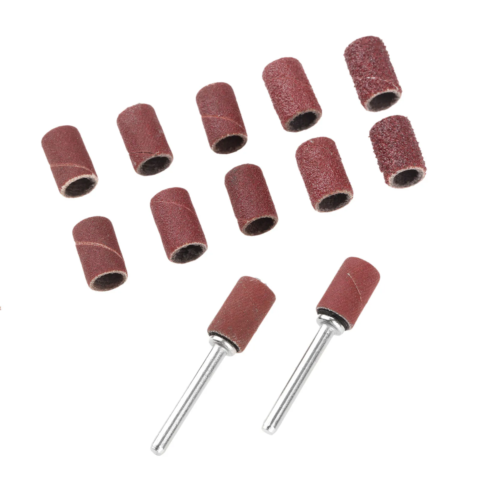100Pcs 12.7Mm Drum Sanding Bands For Nail Power Drills Accessories With 2Pcs Mandrel Nail Art Manicure Pedicure Polishing Tools 100Pcs 12.7Mm Drum Sanding Bands For Nail Power Drills Accessories With 2Pcs Mandrel Nail Art Manicure Pedicure Polishing Tools