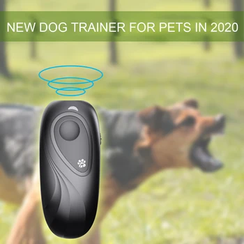 

The new 1PC portable for 2020 Pet dog drive dog stop barking trainer Trainer guided ultrasound anti-dog hand stop barking device