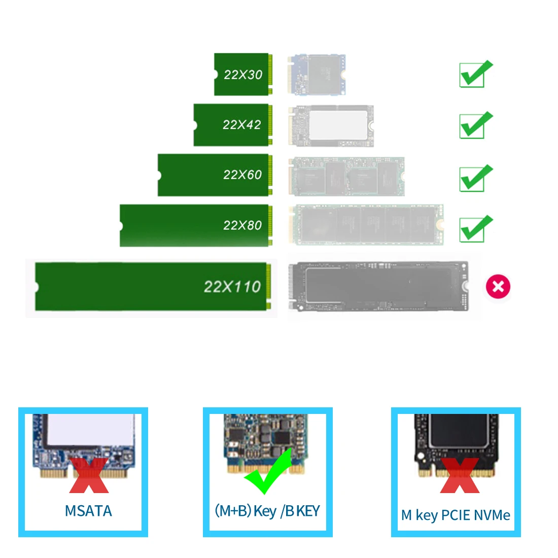 Корпус для жесткого диска с USB 3 1 на M.2 NGFF SSD адаптер карты HDD чехол кабелем Type C