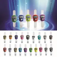 

Mini Durable Finger Ring Golf Digital Stitch Marker LCD Display Tally Counter