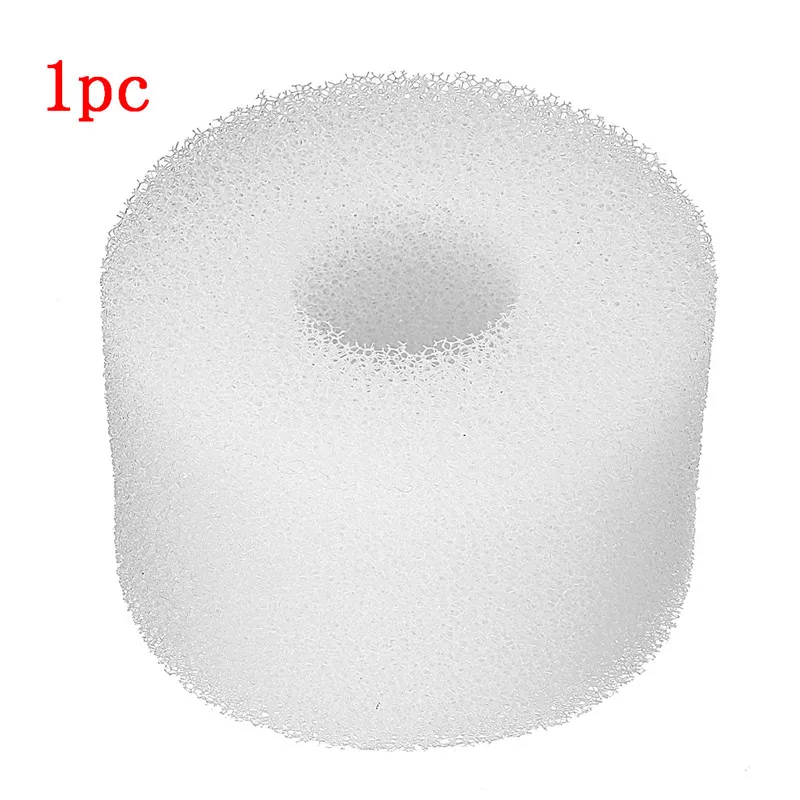 2 шт. 10,8x4x7,3 см многоразовый моющийся Губчатый Фильтр для бассейна, картридж, пенопластовый костюм, Bubble Jetted Pure SPA для типа Intex S1 - Цвет: 1pc