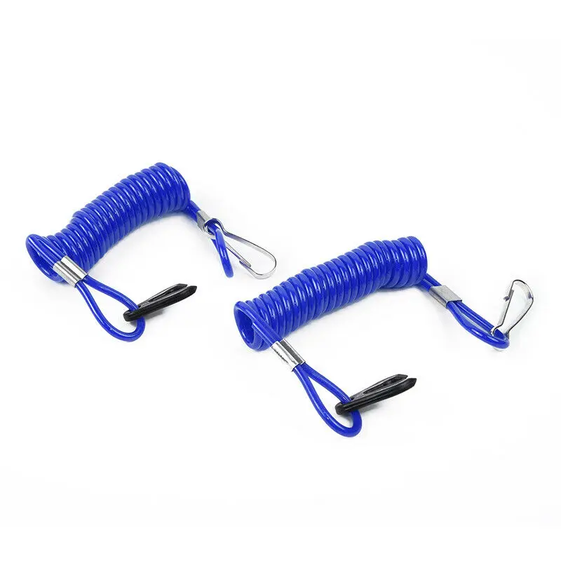 Outboard Motor Engine Lanyard Kill Switch Cord For Honda Suzuki Safety