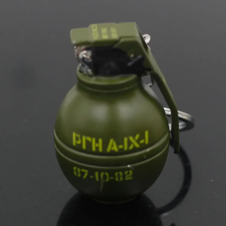 В форме гранаты газовая зажигалка с дозаправкой моды электронных сигарет металлические зажигалки защищенный от ветра для курения зажигалка с абразивным кругом инструментов для использования на открытом воздухе - Цвет: B