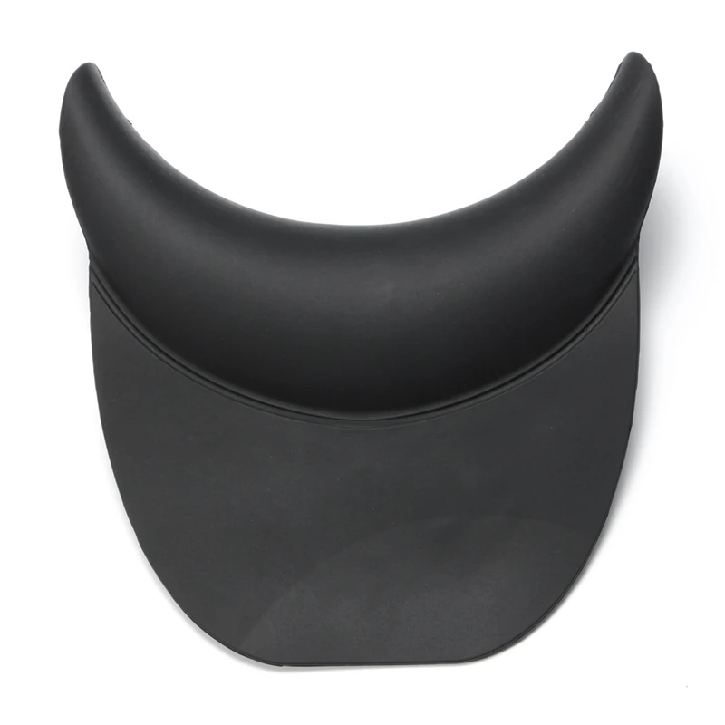 Black Silicone Shampoo Head Pillow Neck Rest with Suction Cup Hair Wash Sink Basin Hairdresser Accessories