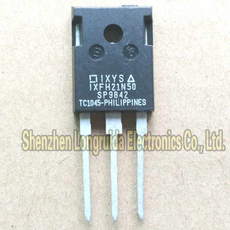 10 шт. IXFH21N50 21N50-247 MOSFET транзисторы 21A 500V