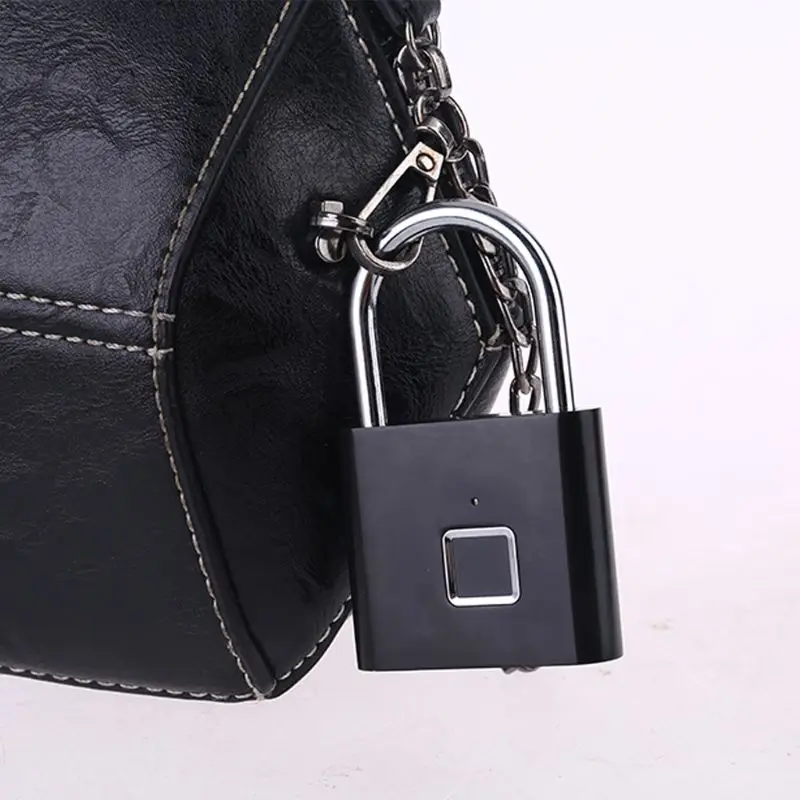 

Smart Biometric Fingerprint Padlock Keyless File Cabinet Drawer Anti-theft Lock