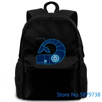 

New Keane Alternative Rock Band Black Latest women men backpack laptop travel school adult student