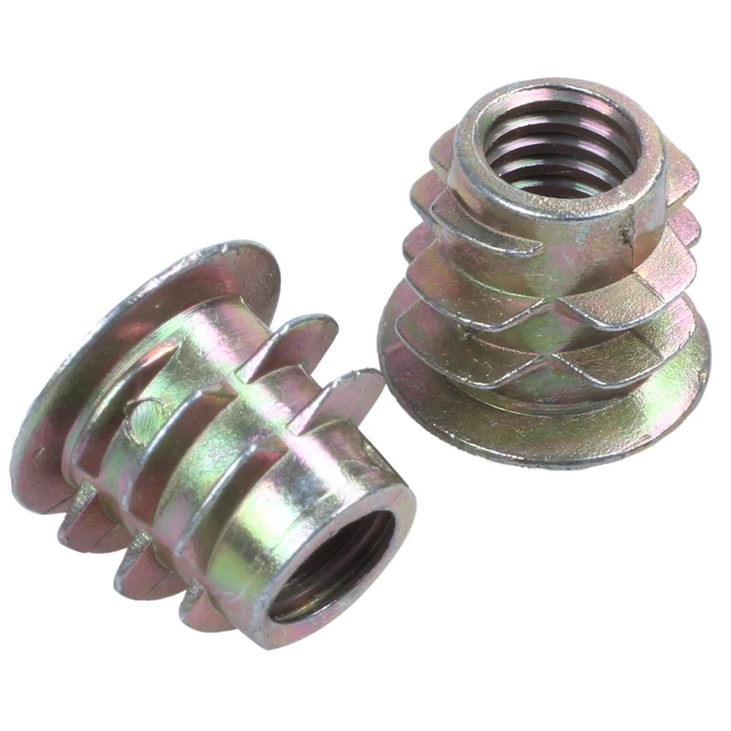 30 шт. M6x10mm шестигранный винт в резьбовой гайки для дерева