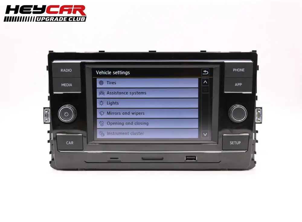 AIDUAUTO MQB 6," MIB система Carplay MirrorLink USB SD карта автомобиля радио для VW Golf 7 MK7 7,5 Passat B8 5GG 035 280D/5GG035280D