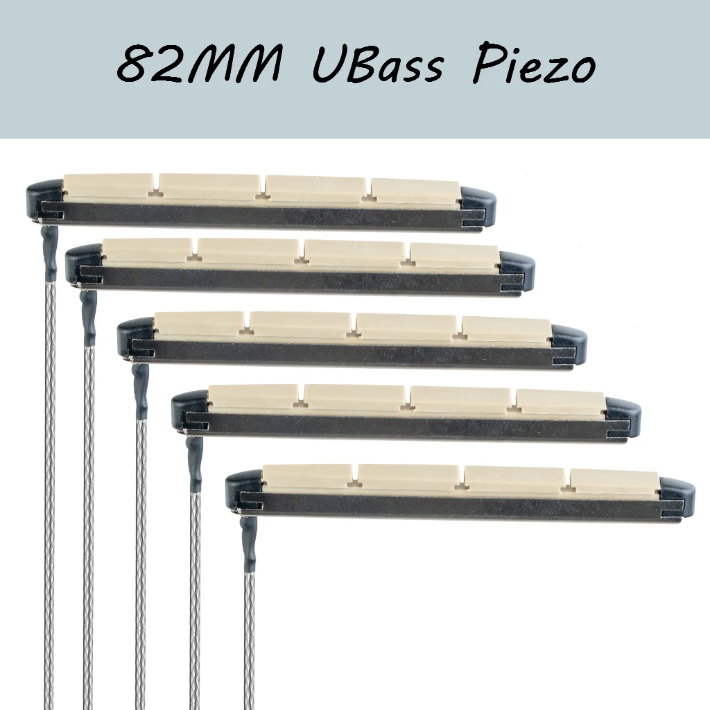 

5Pcs 4 String UBass Transducer Under Bridge Saddle Ceramic Piezo Pickup