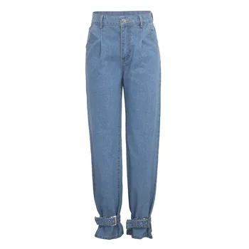 

2020 Jeans for Women Jeans High Waist Jeans Fashion Zipper High waist Pants Jeans leggings Straight pants джинсы женские