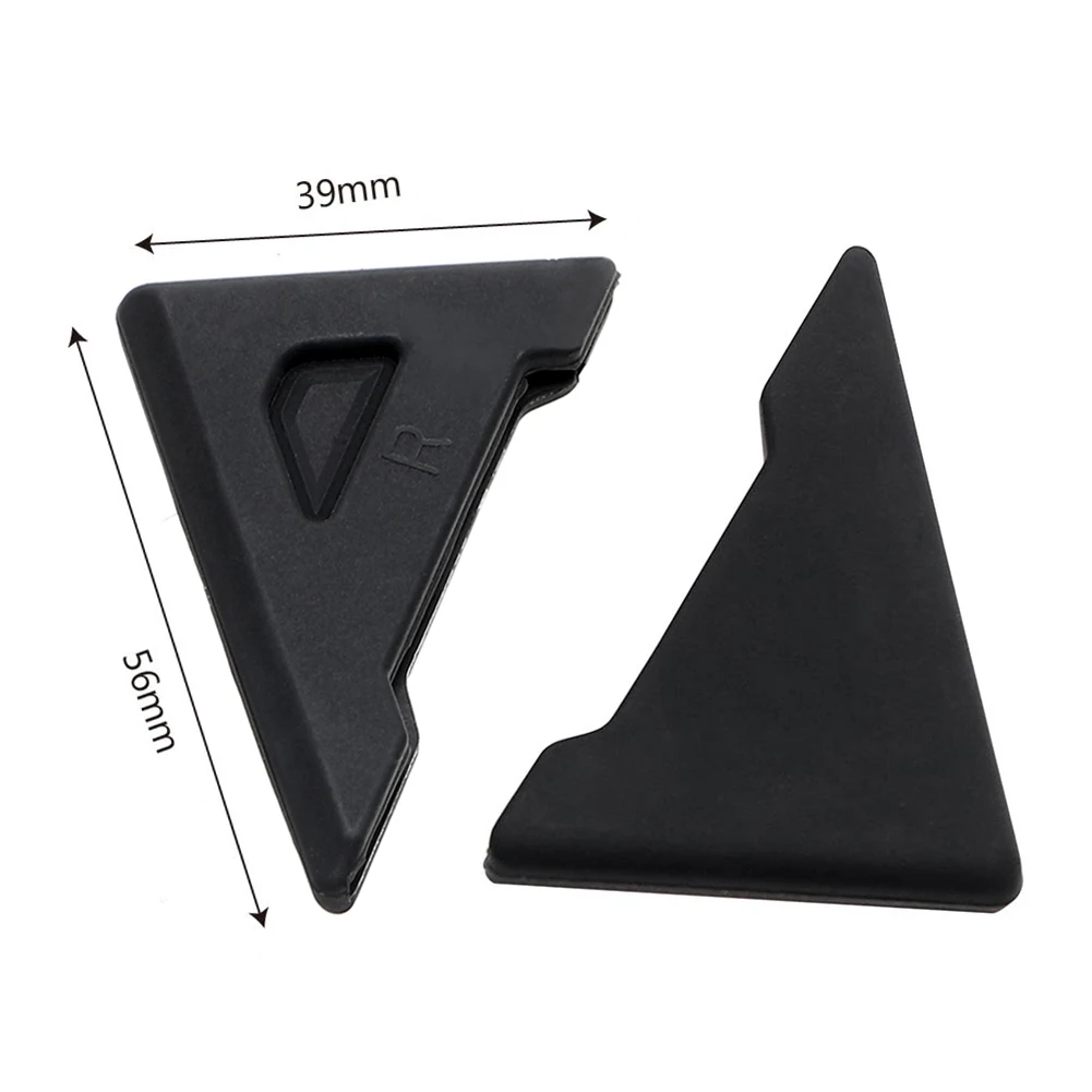 2 Piece Silicone Car Door 90 Degree Angle Corner Cover Bumper Crash Scratch Protector Anti-Scratch Crash Protection Auto Car car door edge guards car bumper protector
