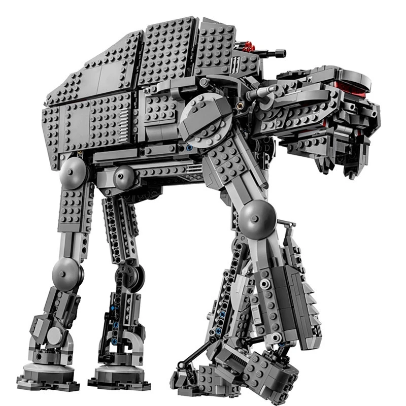 Compatible with Star Plan AT Model Robot The First Order Heavy Assault Walker Wars Toys Building Block Brick Gift | Игрушки и хобби