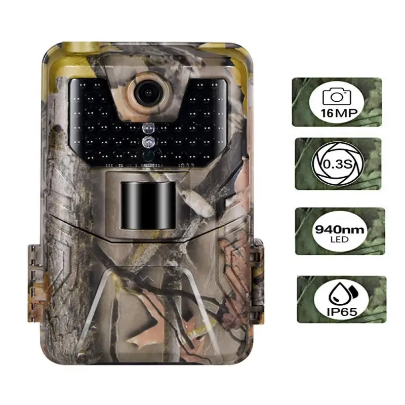 HC900A Hunting Cameras Wildlife Trail 20MP IP65 1080P Photo Traps 0.5S Trigger Infrared Night Vision Camera hc-900 | Спорт и