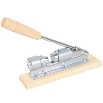 

Practical Pecan Walnut Anti-splash Durable Sheller Wooden Metal Nut Cracker Gadget Mechanical Opener