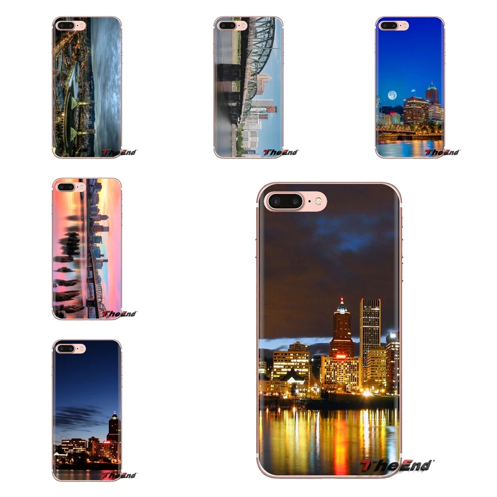 Portland Oregon Transparent Soft Shell Covers For HTC One U11 U12 X9 M7 M8 A9 M9 M10 E9 Plus Desire 630 530 626 628 816 820 830 |