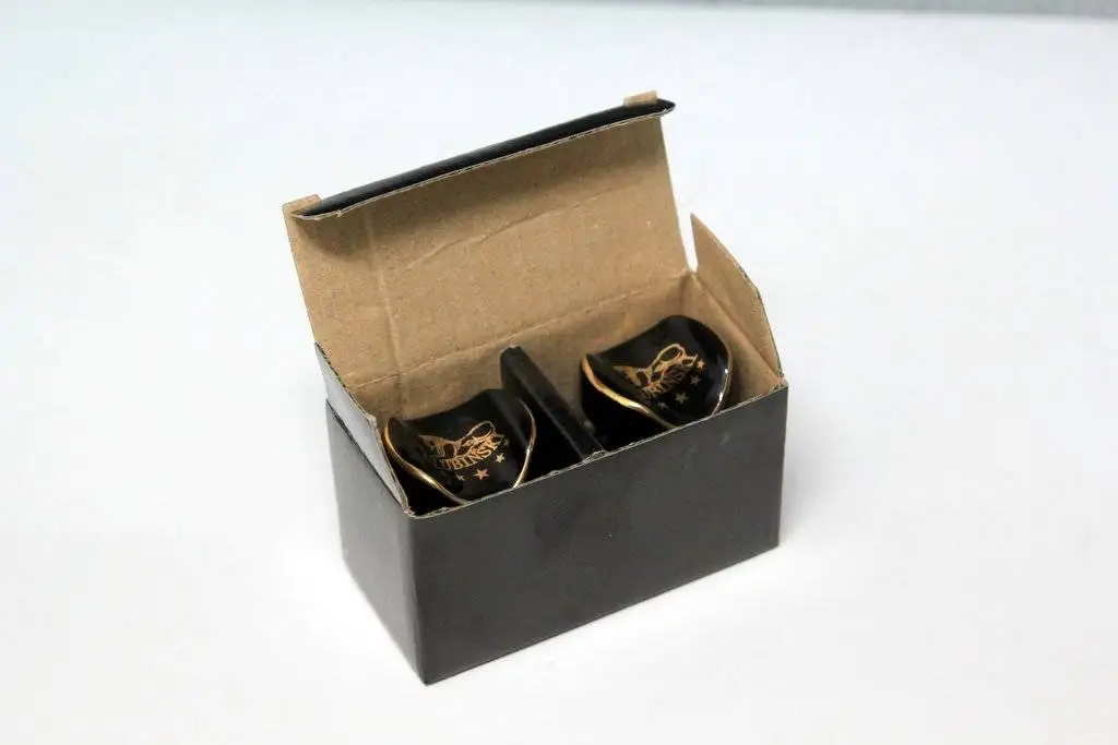 2pcs black 2 шт./компл. Cohiba держатель для сигары подставка карманная керамическая пепельница для сигар портсигар аксессуары мужской гаджет - Цвет: 2pcs black
