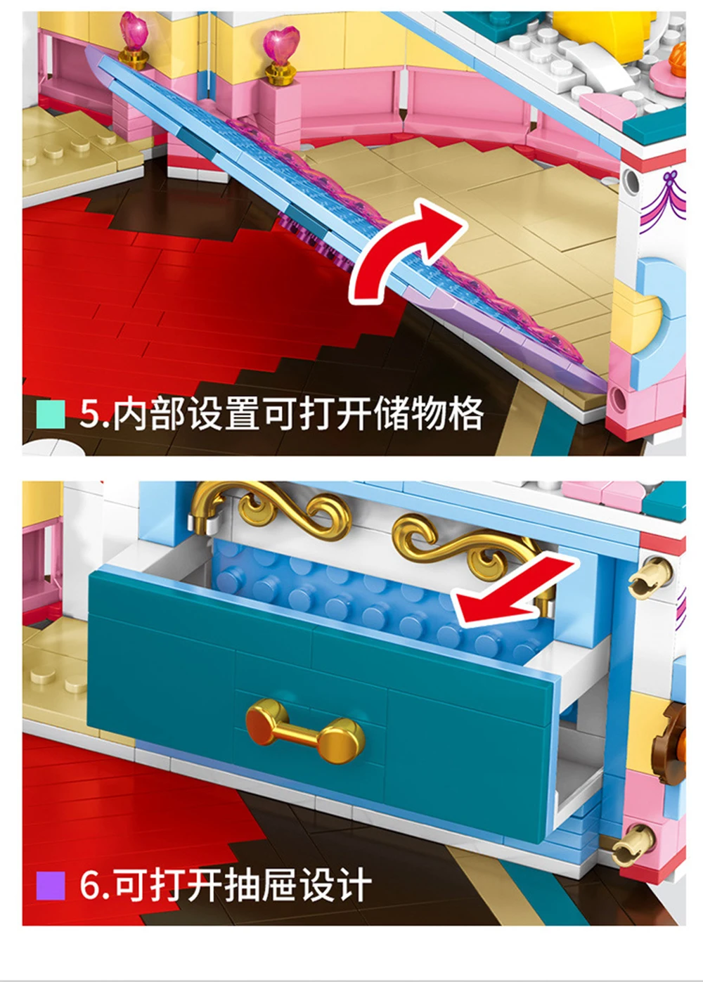 Sembo креативные развивающие строительные блоки игрушки для девочек DIY подарок на день рождения Торты модели маленькие Кирпичи совместимы